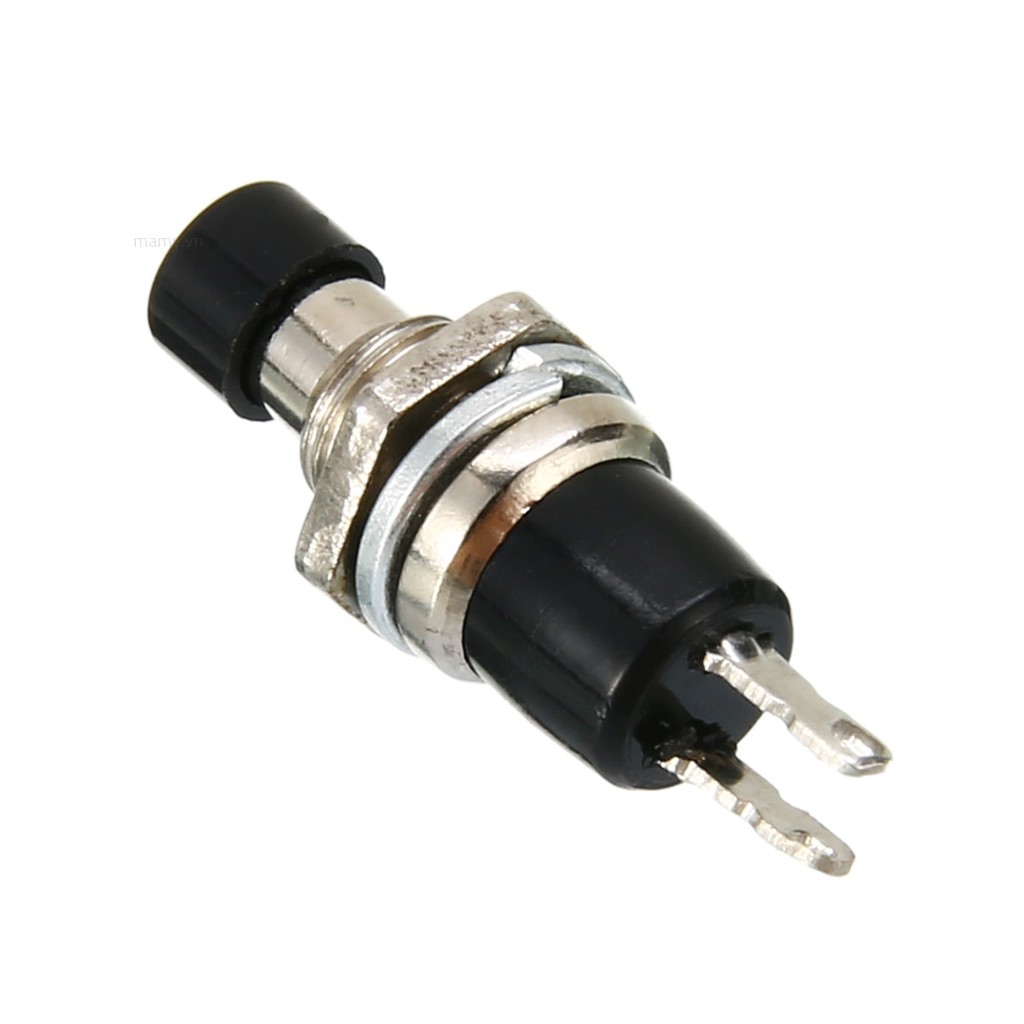 Bộ 10 công tắc nút nhấn ON/OFF mini tự giữ PBS-110 chuyên dụng
