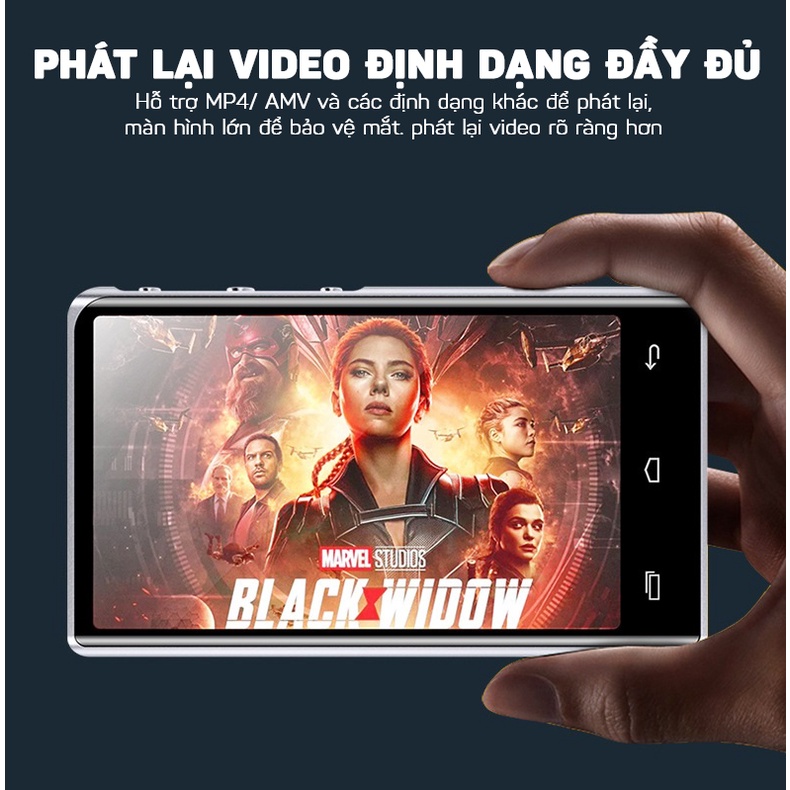 Máy Nghe Nhạc Android MP3/MP4 Màn Hình Cảm Ứng IPS 4.0 Inch Xem Phim, Bluetooth GOCOOL M6 Bộ Nhớ 8GB GEAR79