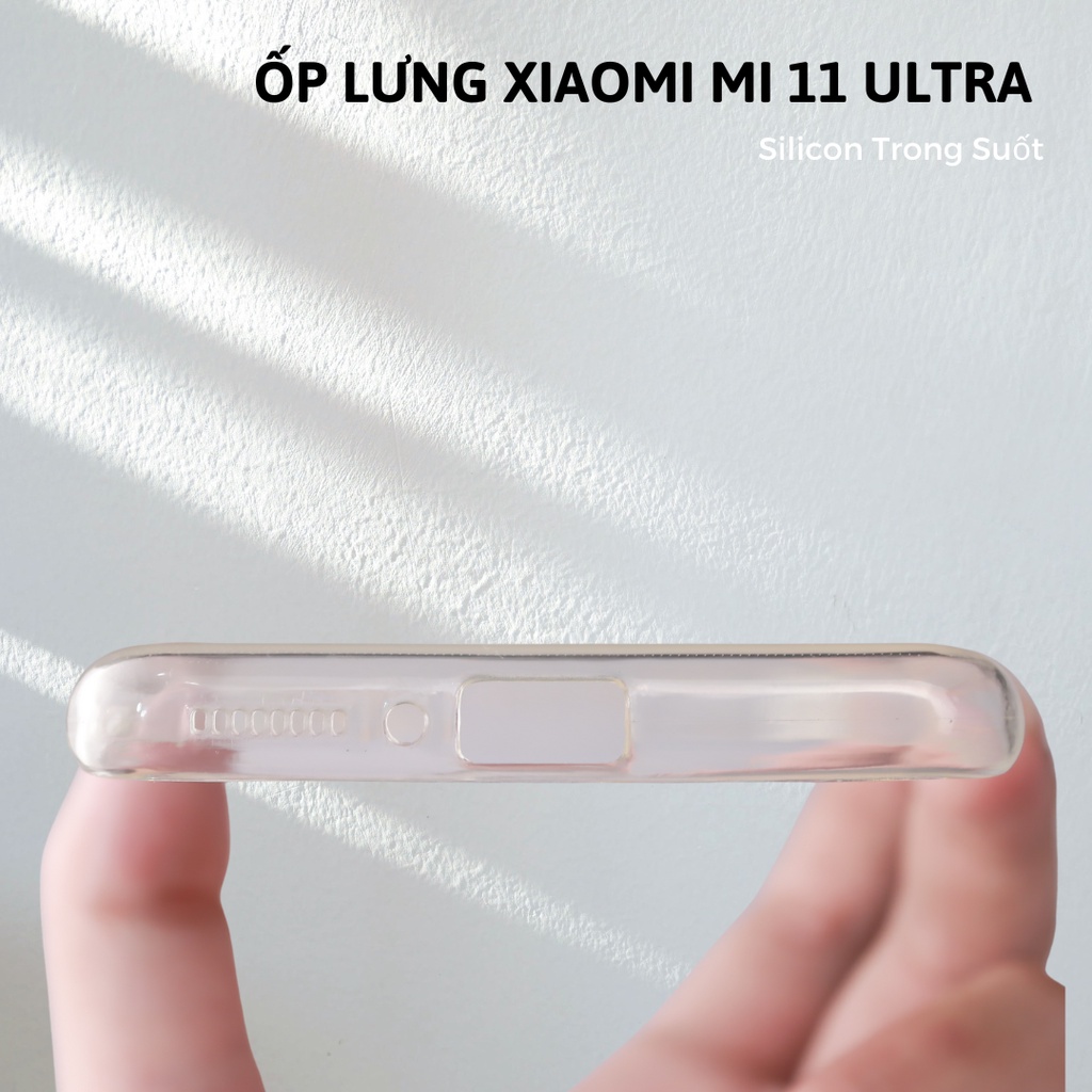 Ốp Lưng Dẻo Trong Suốt Cho Xiaomi Redmi 11 Ultra Chống Sốc Bảo Vệ Camera và Cổng Sạc