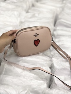 🅰️Túi COACH mini tim đỏ 🅰️ CHUẨN AUTH