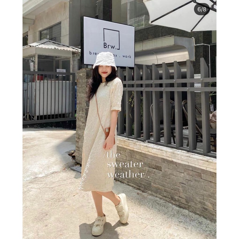 Váy Suông Nữ, Váy Suông Đũi Xốp Nhăn Dáng Maxi Siêu Co Dãn Trend 2021 | BigBuy360 - bigbuy360.vn