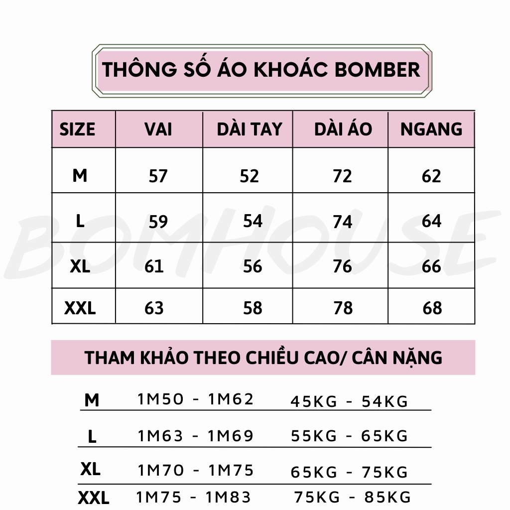 Áo Bomber Nam Nữ Kaki BOM HOUSE Áo Khoác Unisex Bóng Chày Teddy