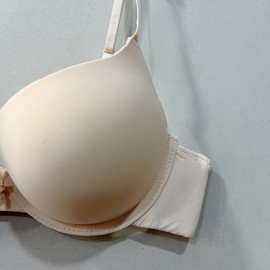 Áo ngực nữ mút dày nâng ngực tạo khe SD7274 trơn có gọng cúp xéo mềm mịn size 34-36-38 mặc áo dài