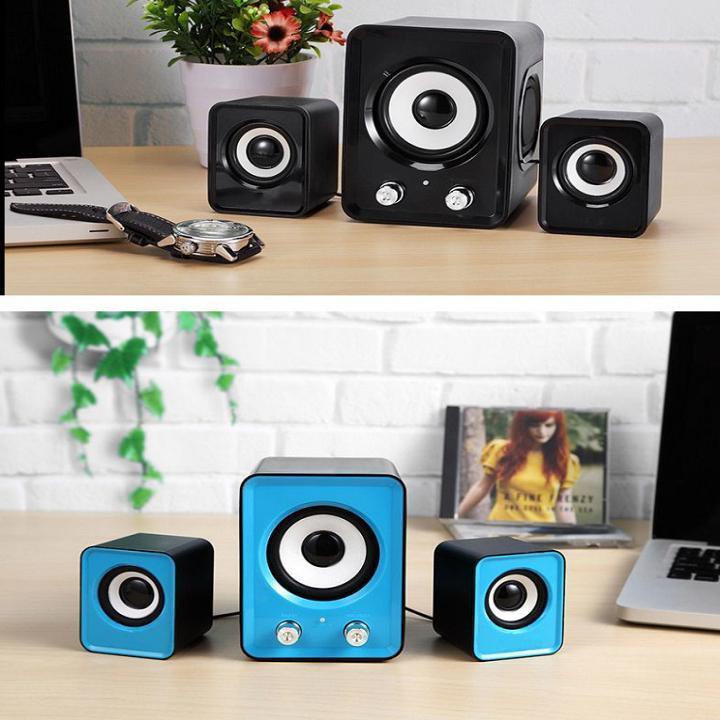 Loa Vi Tính Bluetooth Có Dây FT202 Dành Cho Tivi, Máy Tính, Điện Thoại, PC Với Âm Siêu Trầm Đập DJ Cực Mạnh