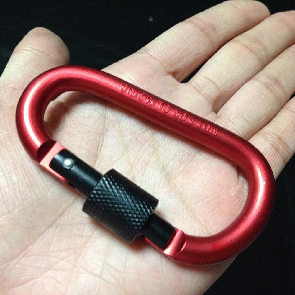 1 Chiếc Kẹp Nhôm EDC Hình Chữ D