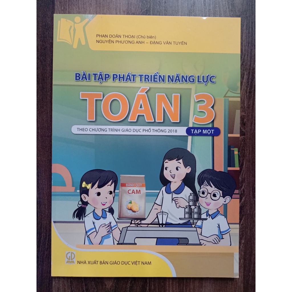 Sách - Bài Tập Phát Triển Năng Lực Toán Lớp 3 - Tập 1 ( theo chương trình GDPT 2018 )