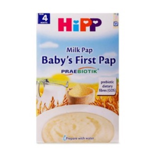 Bột hipp ăn dặm dành cho bé từ 4 tháng tuổi trở lên