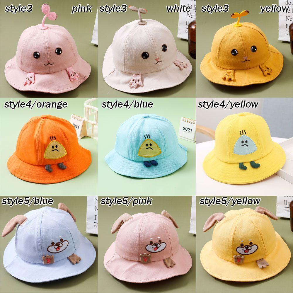 Mũ Bucket Rộng Vành Chống Nắng Điều Chỉnh Được Thời Trang Đi Biển Cho Bé