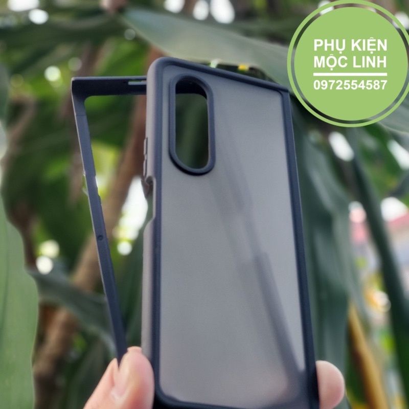Ốp lưng 2 mặt màu nhám chống vân Samsung Galaxy Z fold3