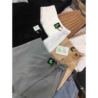 Quần Váy Nữ Phối Nơ Xinh