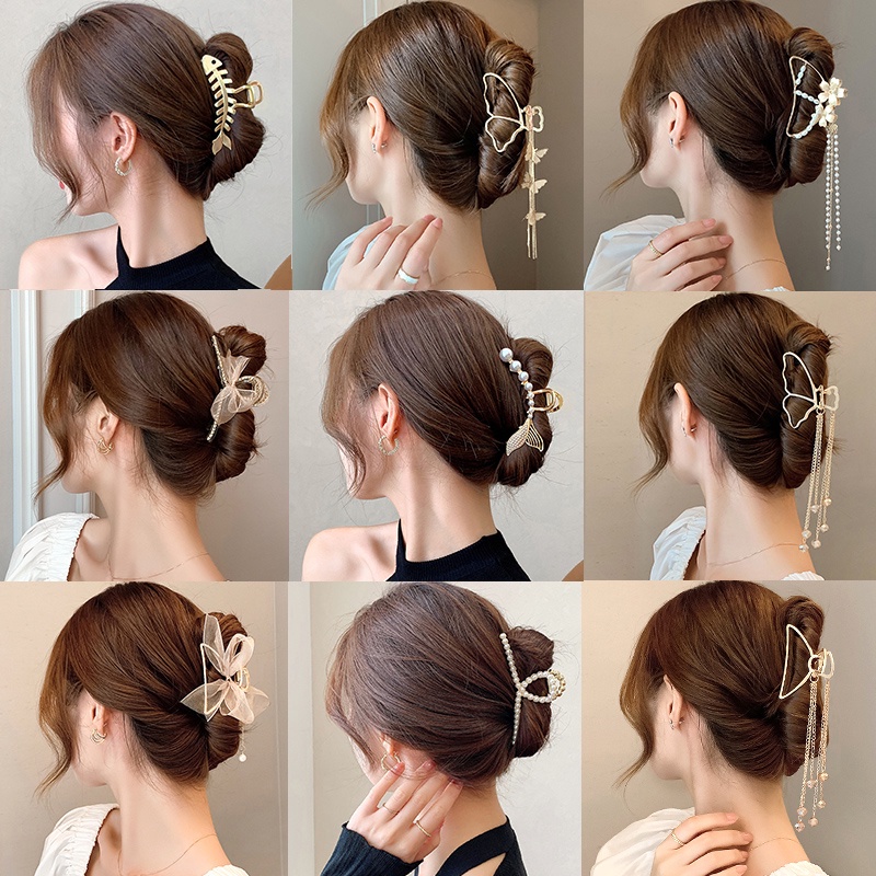 Kẹp Tóc Tua Rua Hình Cá Mập Phong Cách Mới 2022 Cho Nữ