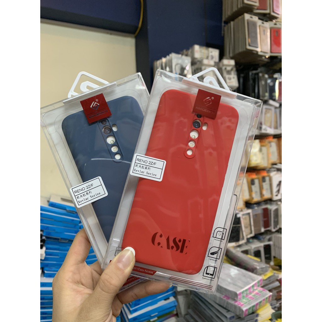 Ốp lưng dẻo màu cho Oppo Reno 2F Hiệu KT Desing Chống bám bẩn - Nhiều màu