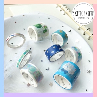 Set 8 cuộn washi cute WS002