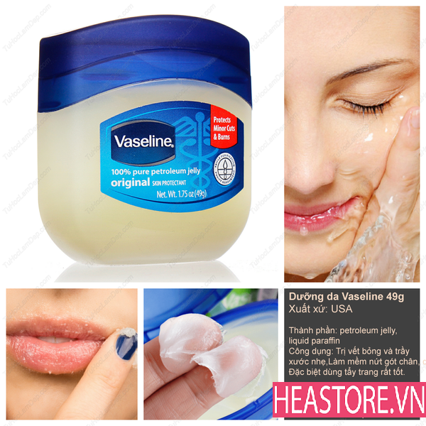 Kem Dưỡng Ẩm, Chống Nẻ Vaseline - Kem Chính Hãng Nhập Khẩu Từ Mỹ