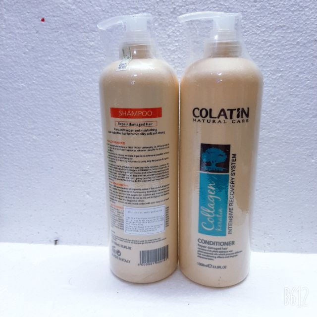 Dầu gội đầu colatin dưỡng chất tơ tằm collatin