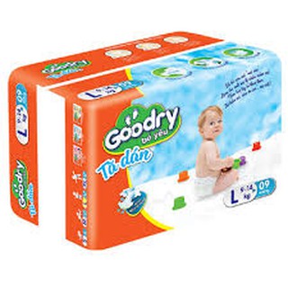combo 2 bịch Tã Dán Goodry Bịch Đạị( S46/M42/L38/XL34).