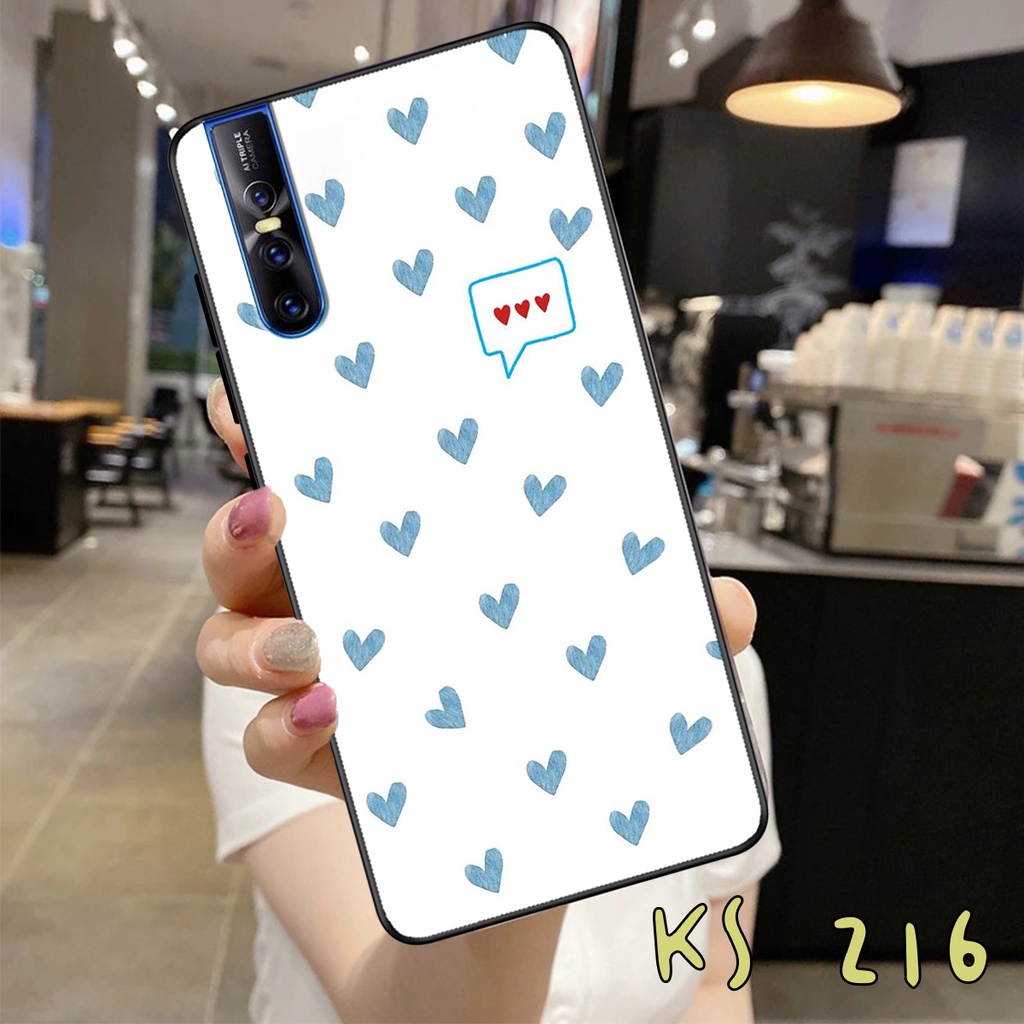Ốp lưng Vivo V15 - Vivo V15 Pro - Vivo V17 - Vivo V17 Pro - Ốp in hình Trái tim  siêu dễ thương