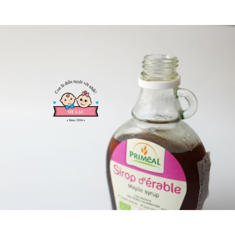[PRIMÉAL] Siro cây phong hữu cơ tạo ngọt an toàn cho bé chai 250ml