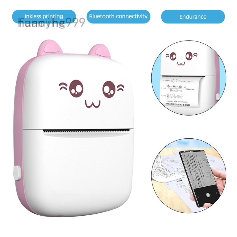 Máy in nhiệt Huaming không dây mini 200DPI tiện lợi chất lượng cao