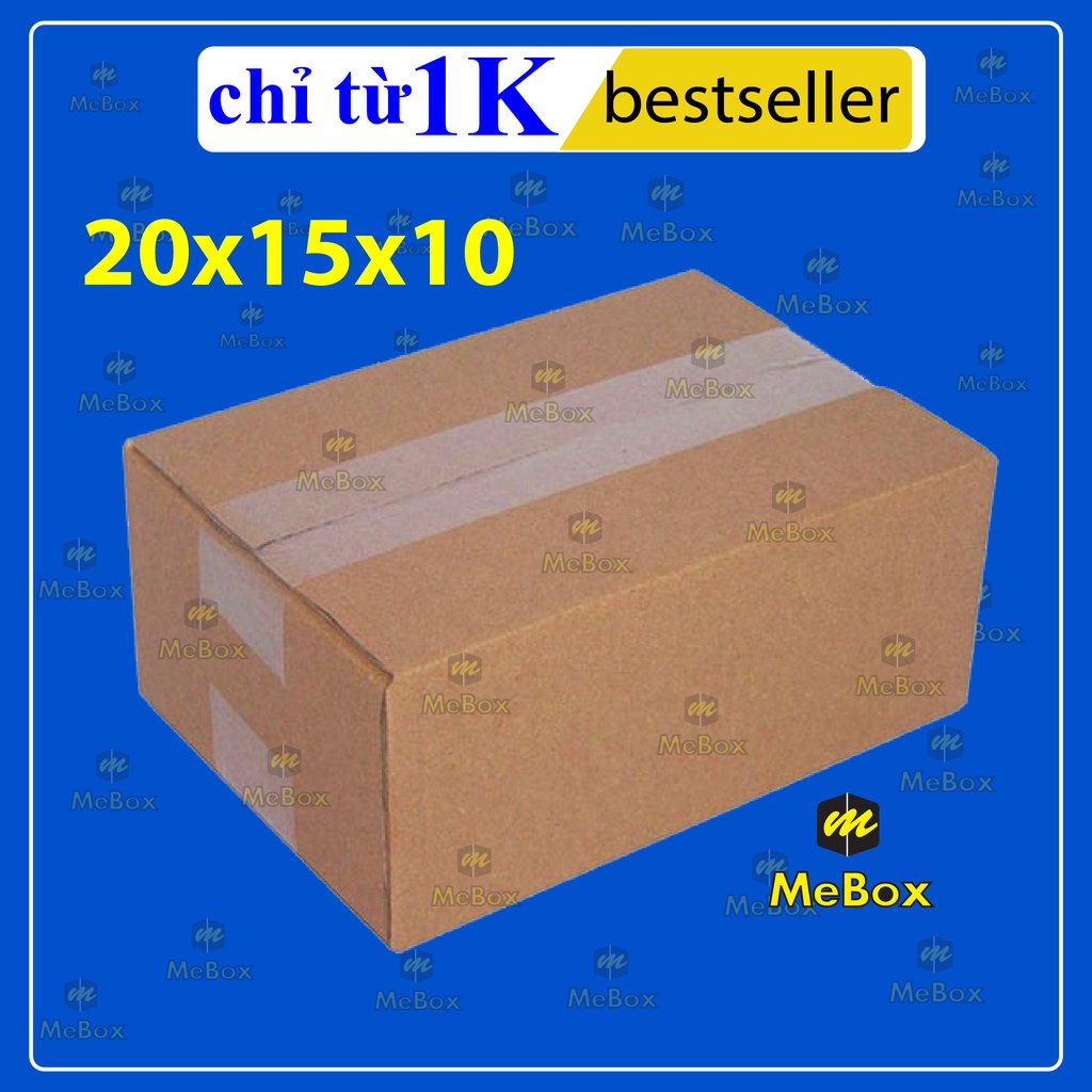 10 hộp carton 20x15x10 - xả kho