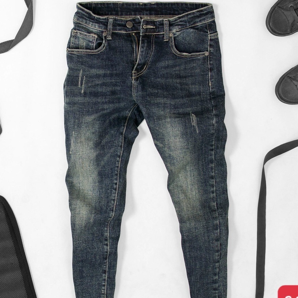 Quần jean nam chất bò cao cấp co dãn,phong cách hàn quốc mới nhất 2021 ms80