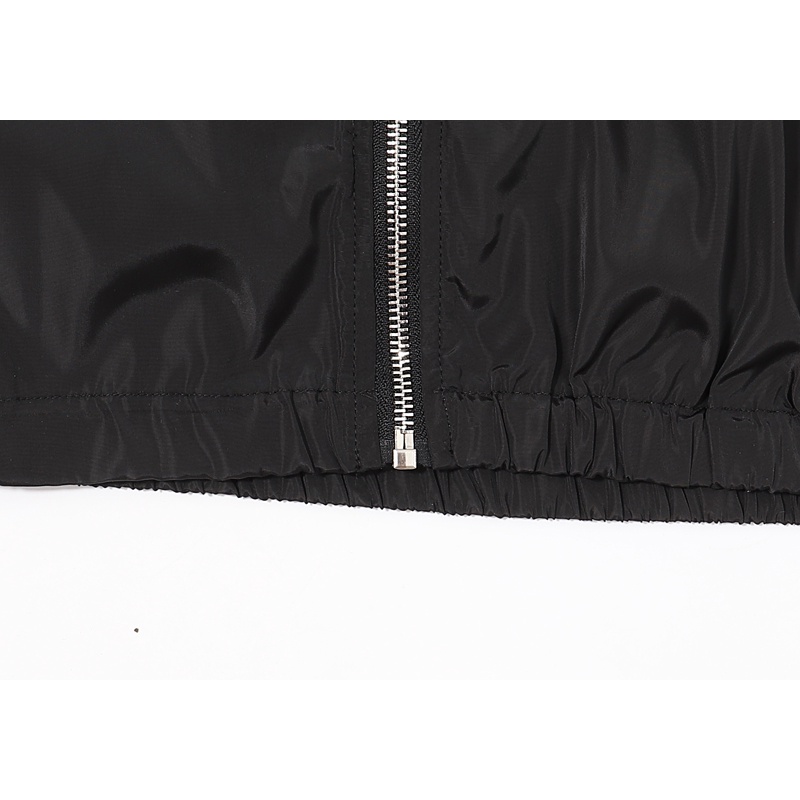 D &amp; Hoặc Áo Khoác Chống Nắng Thêu logo Trước Và Sau Đơn Giản Chất Lượng Cao Dễ Phối Đồ In Chữ bee Thường Ngày