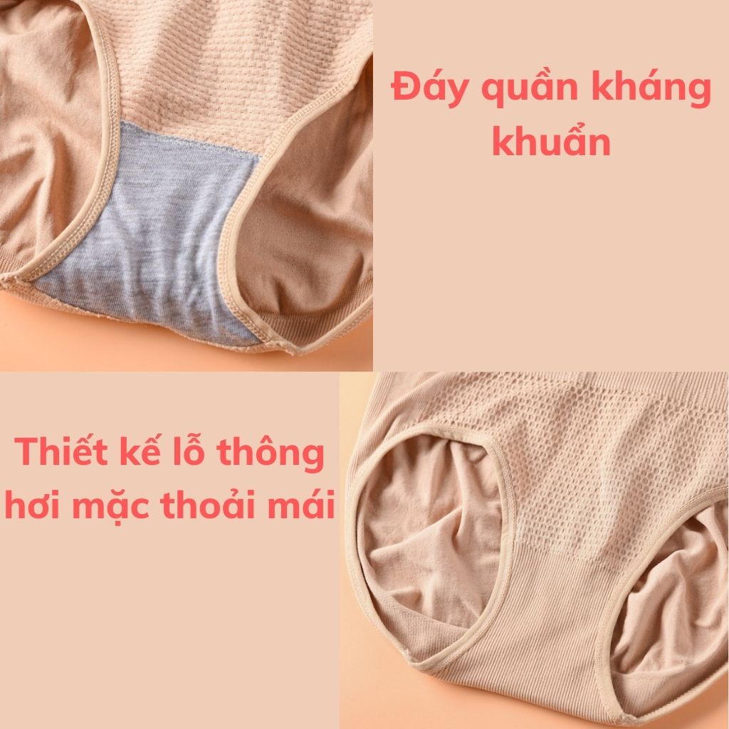 Đai nịt bụng giảm mỡ sau sinh, quần gen nịt bụng chống cuộn JOCOSI N201