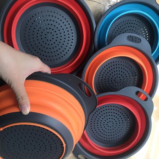 Rổ Silicon Gấp Gọn Tiện Lợi