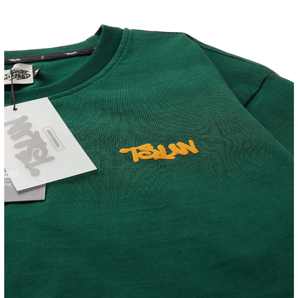 Áo Thun TSUN Logo Tee - Green - [UNISEX] - In Nổi