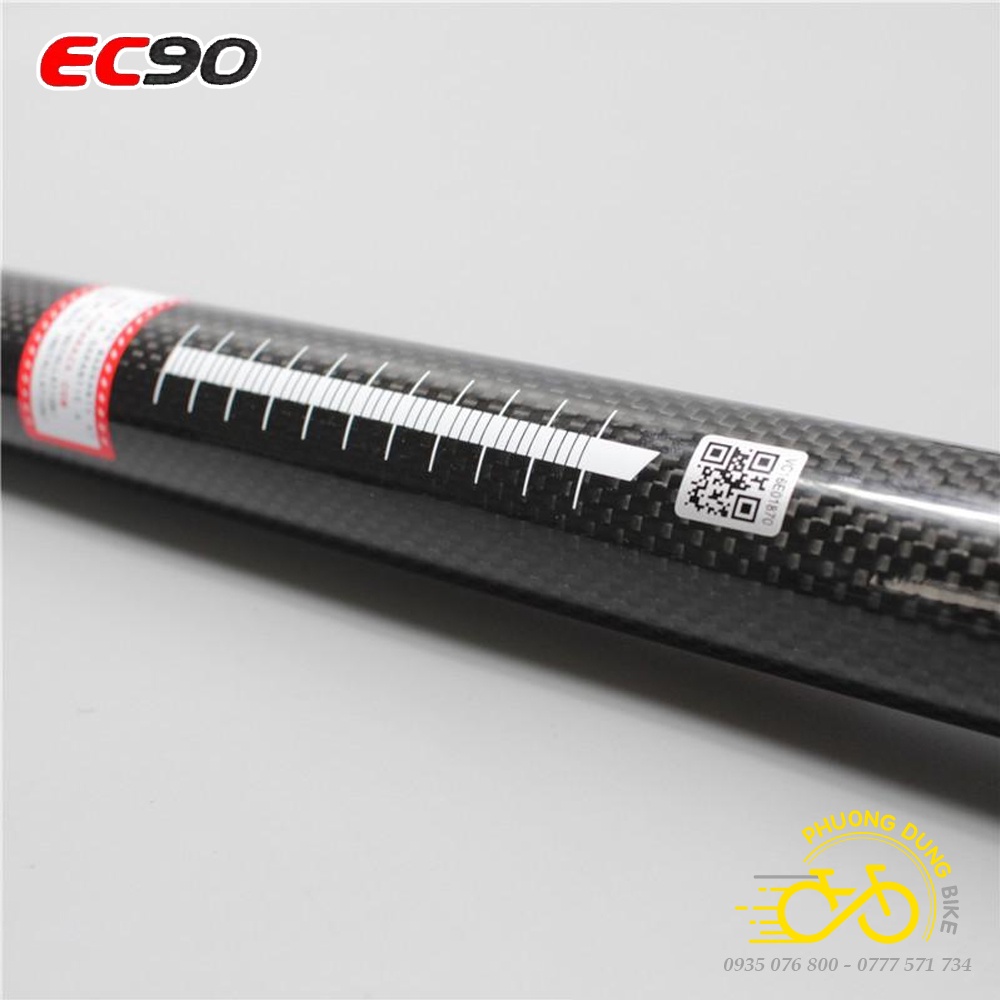 Cọc yên xe đạp Carbon EC90 27.2 / 30.8 / 31.6mm - MẪU 02