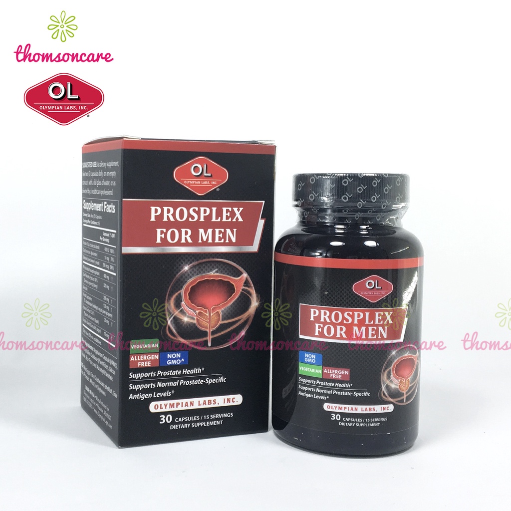 Prosplex For Men giảm phì đại tiền liệt tuyến cho nam giới, từ Olympian Labs, Nhập khẩu từ Mỹ tốt sinh lý nam