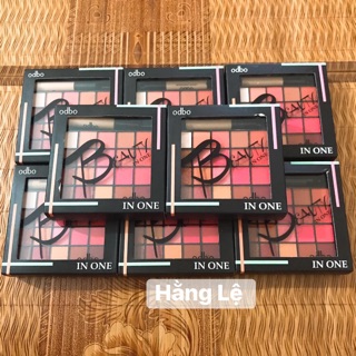 SET bảng mắt + má + môi + che khuyết điểm + highlight + cọ