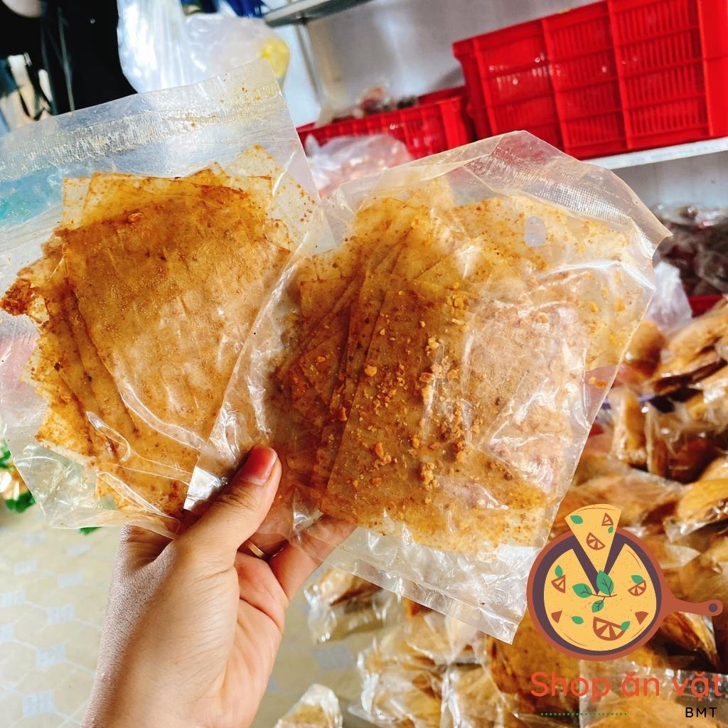 Bánh tráng xì ke muối nhuyễn Bon Bon bánh tráng nghệ sĩ trộn sate muối hành phi Tây Ninh - 14020158