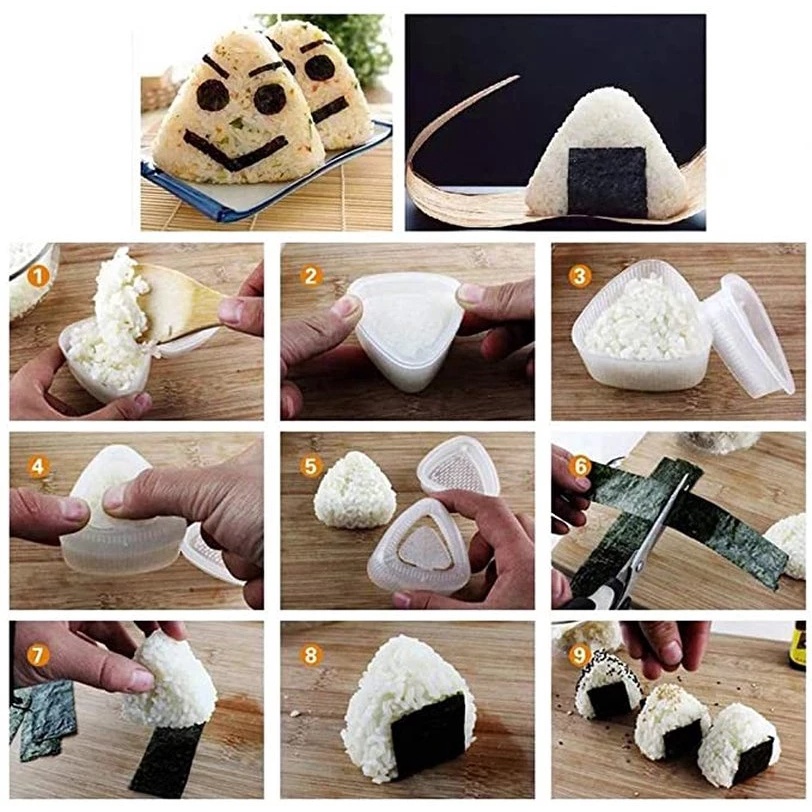 Khuôn Làm Cơm Cuộn Sushi DIY Tiện Dụng Cho Nhà Bếp