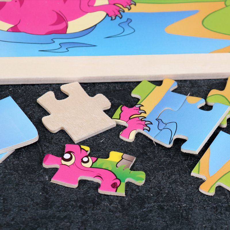 Tranh ghép hình 24 mảnh Đồ chơi phát triển trí tuệ cho trẻ từ 3 4 5 tuổi (Ngẫu nhiên)