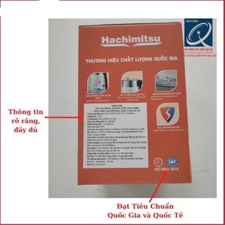 Ấm siêu tốc thủy tinh HACHIMITSU 1,8 lít