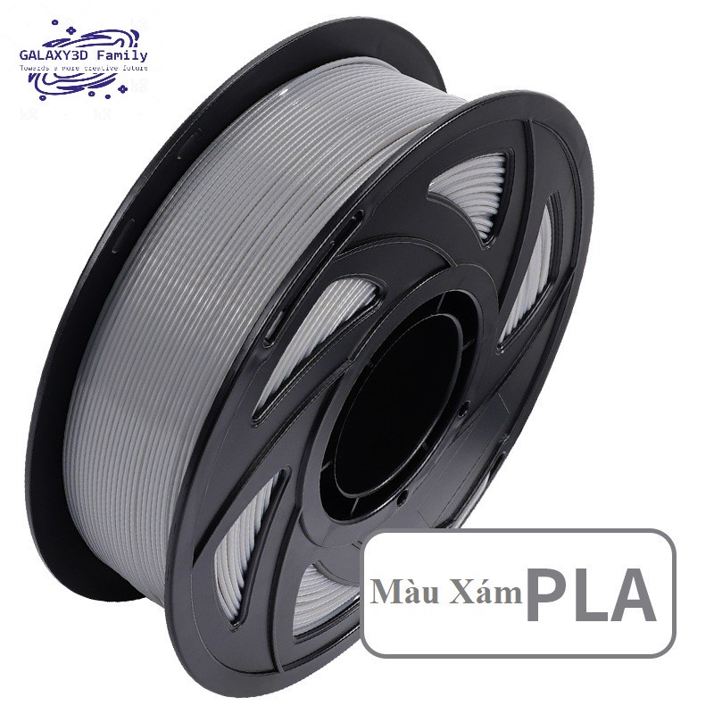 Cuộn nhựa in 3D 1.75mm - PLA 1kg thuần không pha (Loại 1)