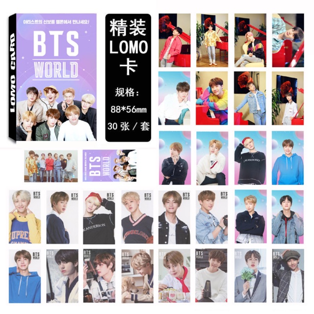 Lomo BTS (ảnh hộp giấy)