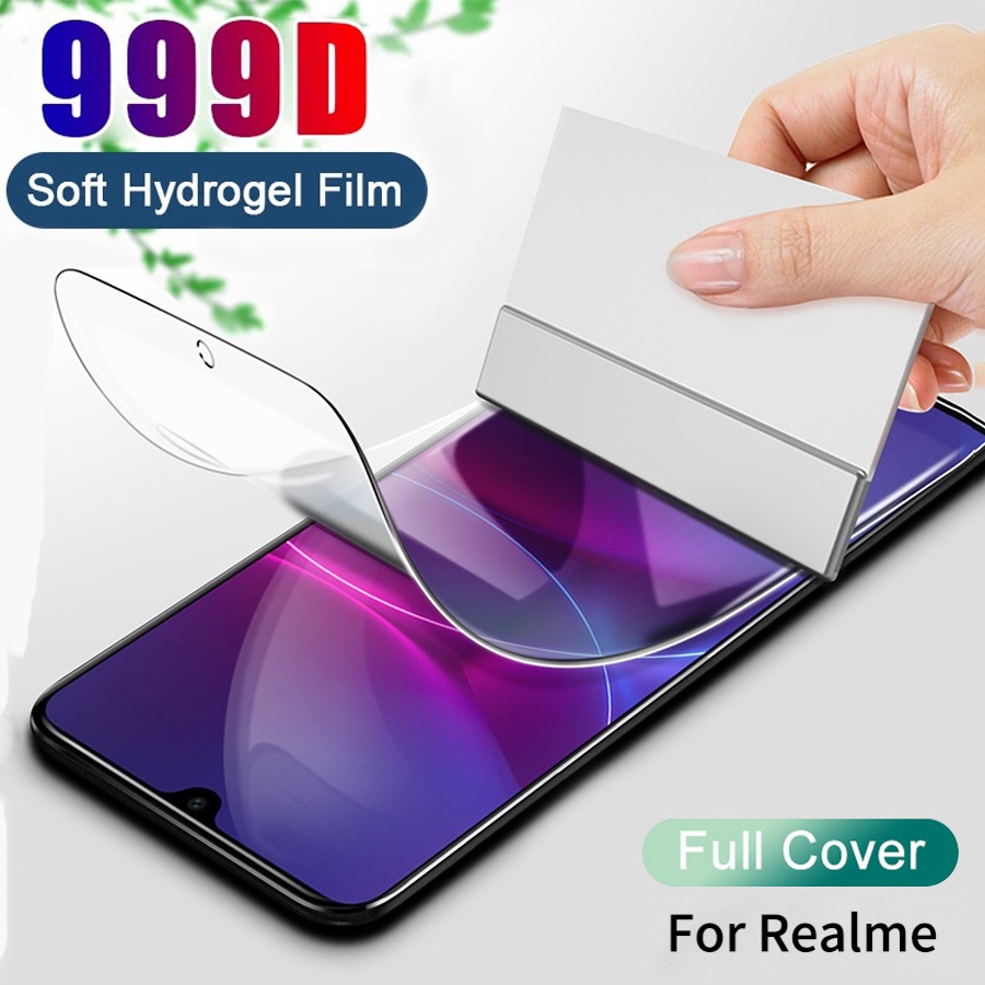 Dán Film dẻo Bảo Vệ Màn Hình PPF trong suốt full màn cong cho Realme 8 7 7i 6 6i 5 5i 3 Pro 5G XT C2 C3 C11 C12 C21Y C15 C17 C20 C20Y C25Y C21 C21Y C25 C25s GT Neo 2 narzo 20 Pro 30A 50i V5 X50 Pro 5G