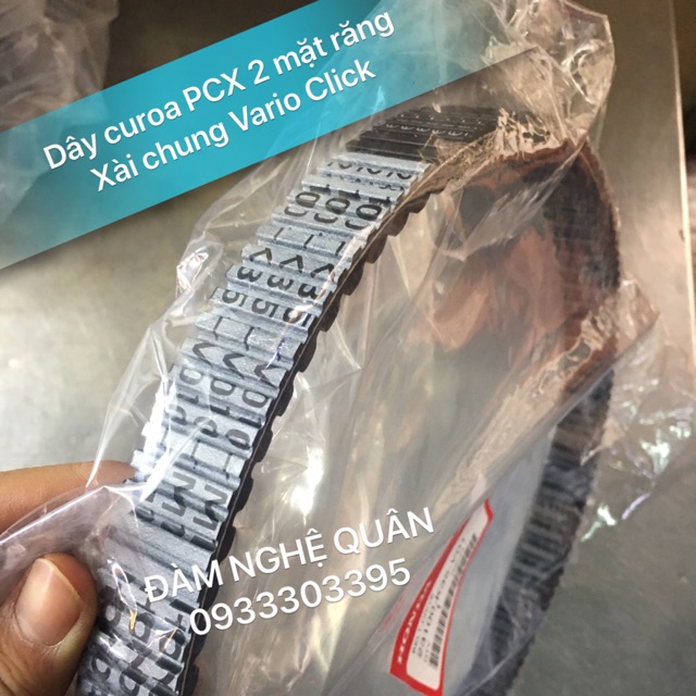 Dây curoa PCX 2 mặt răng Thái zin Thái mới 100% xài chung cho Vario Click 💰 365,000 VND / 1 cái