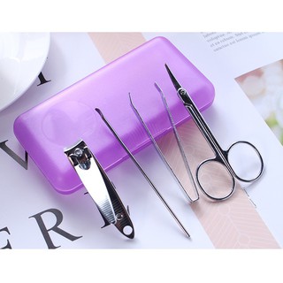 -Bộ bấm móng tay 4 món (bán xả lỗ)