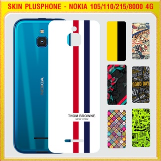 Dán skin mặt sau cho nokia 105, 110 4g, 215 4g, 8000 4g