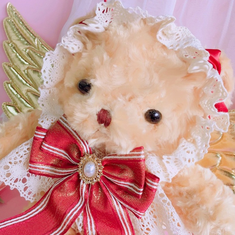 Túi Đeo Chéo Vai Hình Gấu Bông Với Đôi Cánh Thiên Thần Dành Cho Nữ