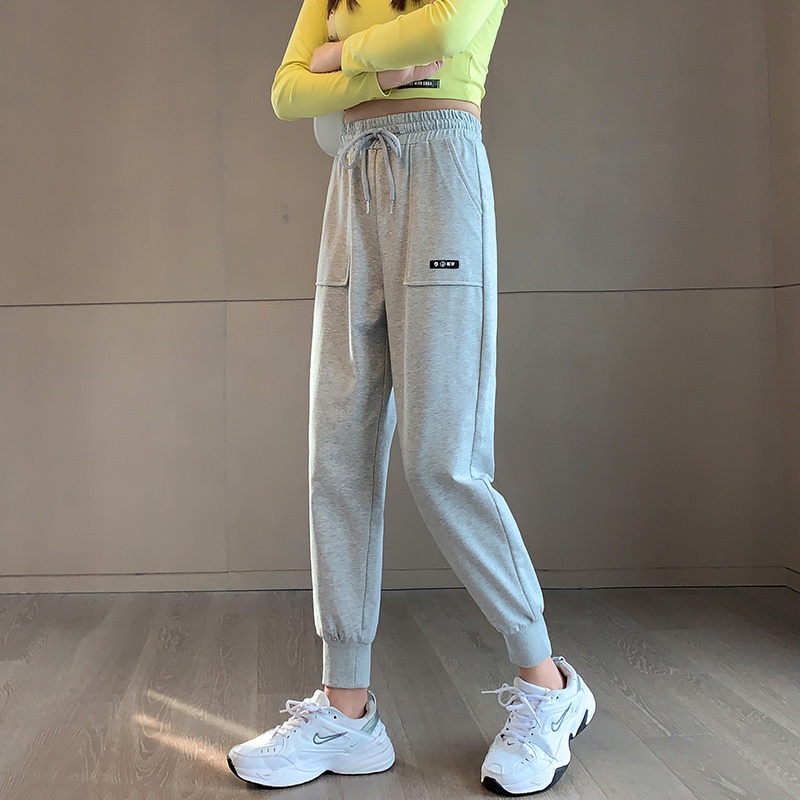 NRVP Quần Thể Thao Ống Rộng Phong Cách Thời Trang Hàn Quốc Dành Cho Nam Và Nữ