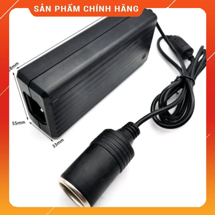 Bộ đổi nguồn từ 220V sang 12V-6A công suất 75W đầu ra dạng chân tẩu ô tô SM