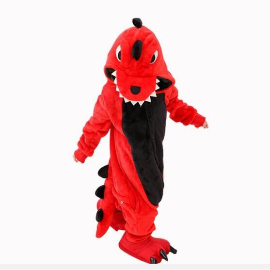 Bộ Đồ Ngủ Liền Thân Hình Khủng Long Kigurumi Dành Cho Bé Trai