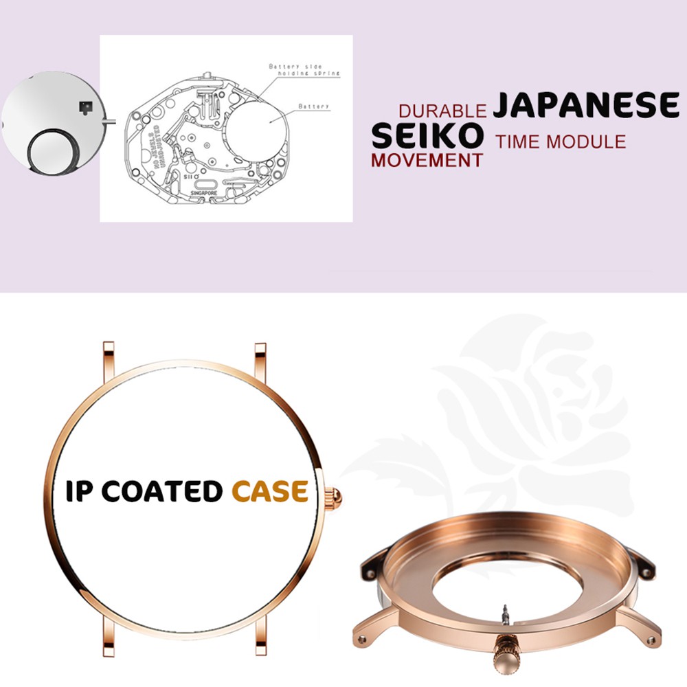 Đồng Hồ Nữ HANNAH MARTIN Chính Hãng Máy Nhật Cao Cấp Sang Trọng full hộp-HM-CH36 | BigBuy360 - bigbuy360.vn