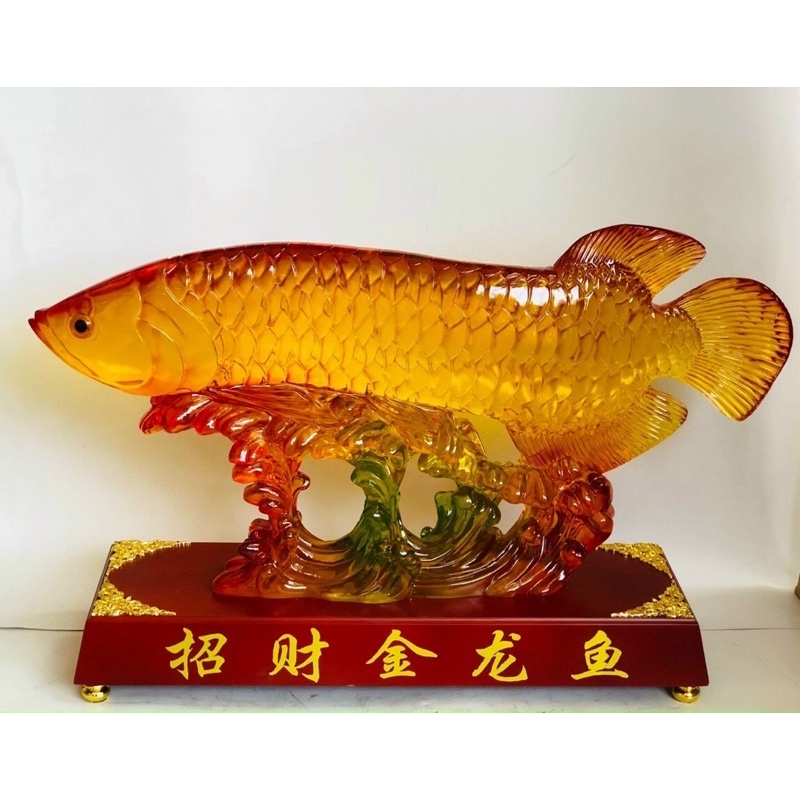 Tượng Cá Rồng 80x50x30