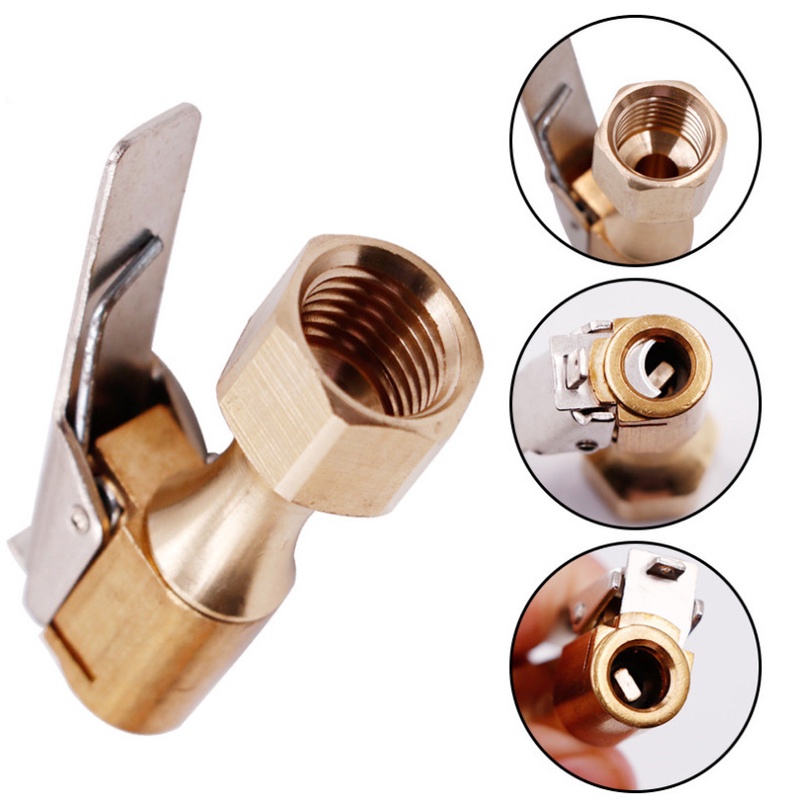 Van Bơm Hơi Bánh Xe Hơi Bằng Đồng Thau 8mm