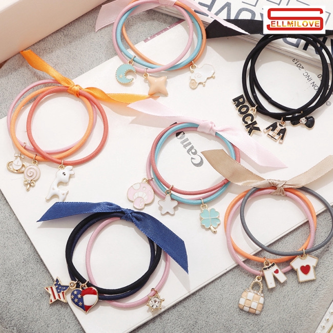 Dây buộc tóc kiểu dáng dễ thương dễ phối đồ